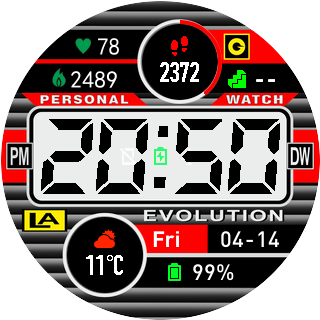 华米跃我Amazfit Pace, Stratos手表表盘