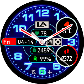 华米跃我Amazfit Pace, Stratos手表表盘