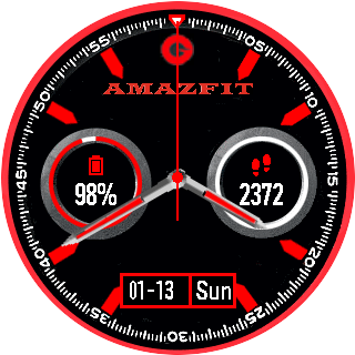 华米跃我Amazfit Pace, Stratos手表表盘