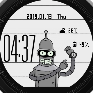 华米跃我Amazfit Pace, Stratos手表表盘