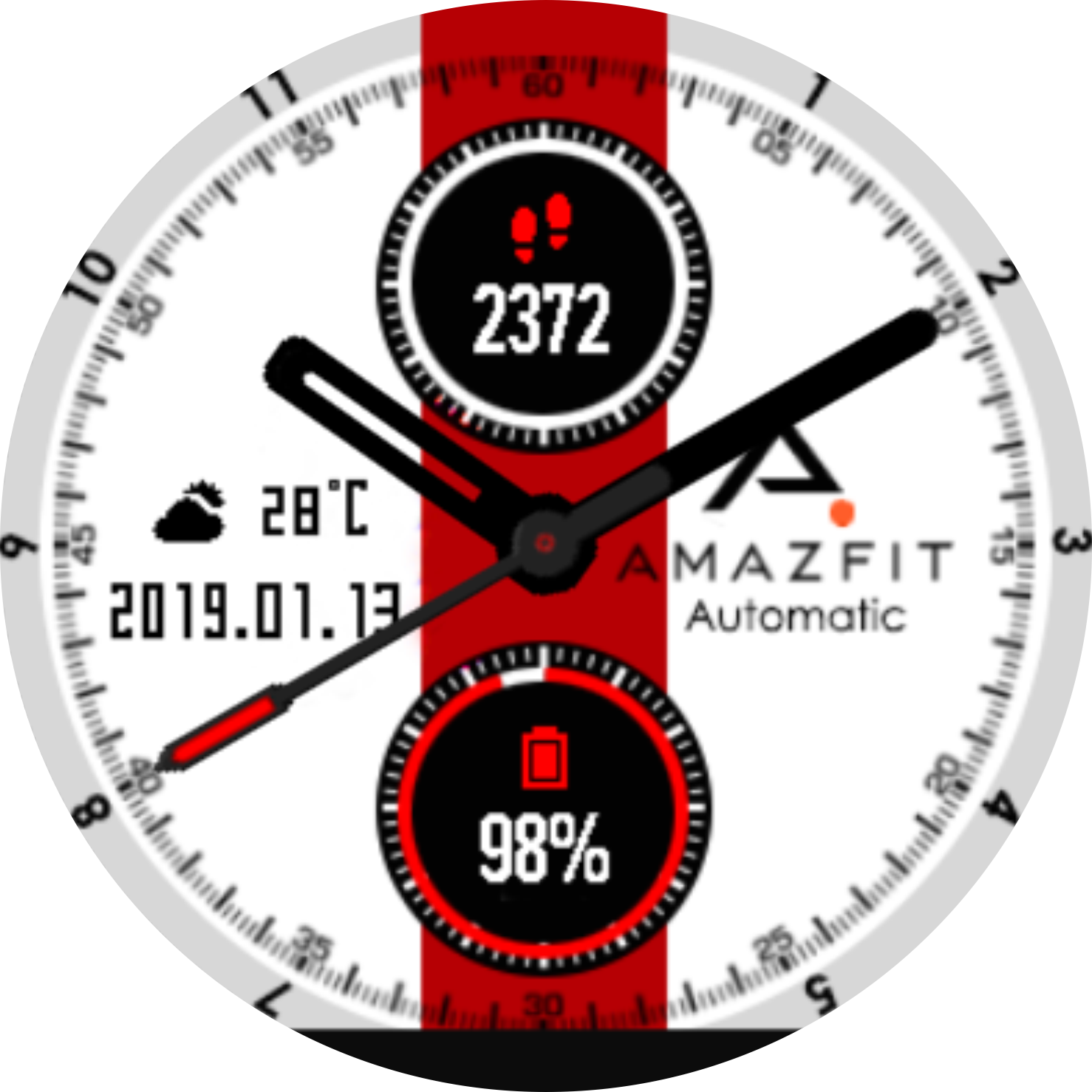 华米跃我Amazfit Pace, Stratos手表表盘