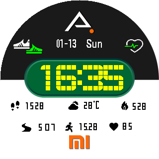 华米跃我Amazfit Pace, Stratos手表表盘