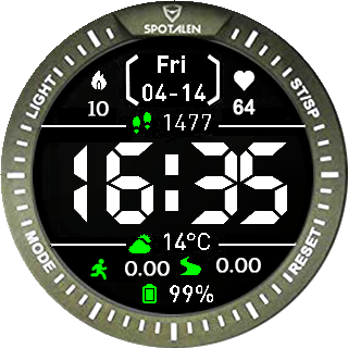 华米跃我Amazfit Pace, Stratos手表表盘