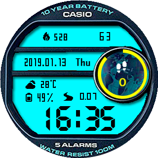 华米跃我Amazfit Pace, Stratos手表表盘