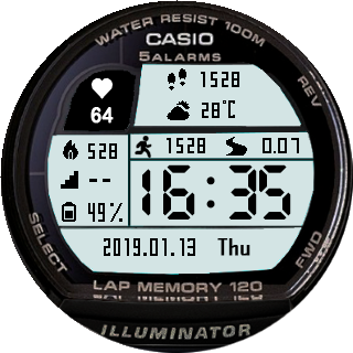 华米跃我Amazfit Pace, Stratos手表表盘