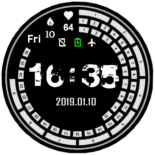 华米跃我Amazfit Pace, Stratos手表表盘