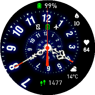 华米跃我Amazfit Pace, Stratos手表表盘
