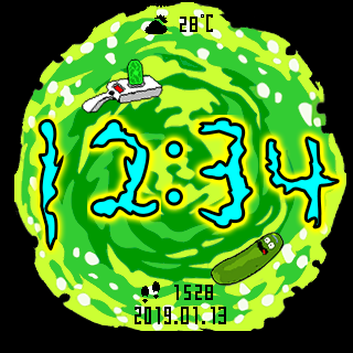 华米跃我Amazfit Pace, Stratos手表表盘