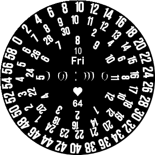 华米跃我Amazfit Pace, Stratos手表表盘