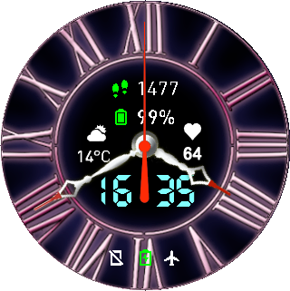 华米跃我Amazfit Pace, Stratos手表表盘