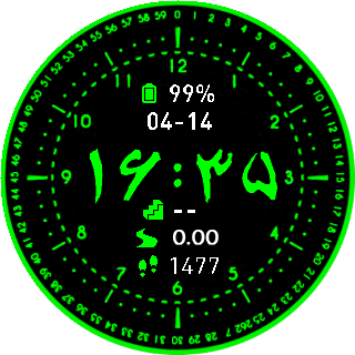 华米跃我Amazfit Pace, Stratos手表表盘