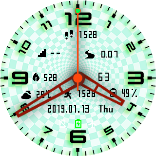 华米跃我Amazfit Pace, Stratos手表表盘