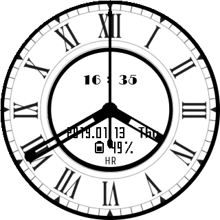 华米跃我Amazfit Pace, Stratos手表表盘