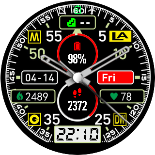 华米跃我Amazfit Pace, Stratos手表表盘