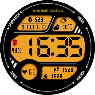 华米跃我Amazfit Pace, Stratos手表表盘