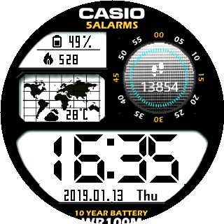 华米跃我Amazfit Pace, Stratos手表表盘