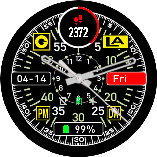 华米跃我Amazfit Pace, Stratos手表表盘