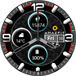 华米跃我Amazfit Pace, Stratos手表表盘