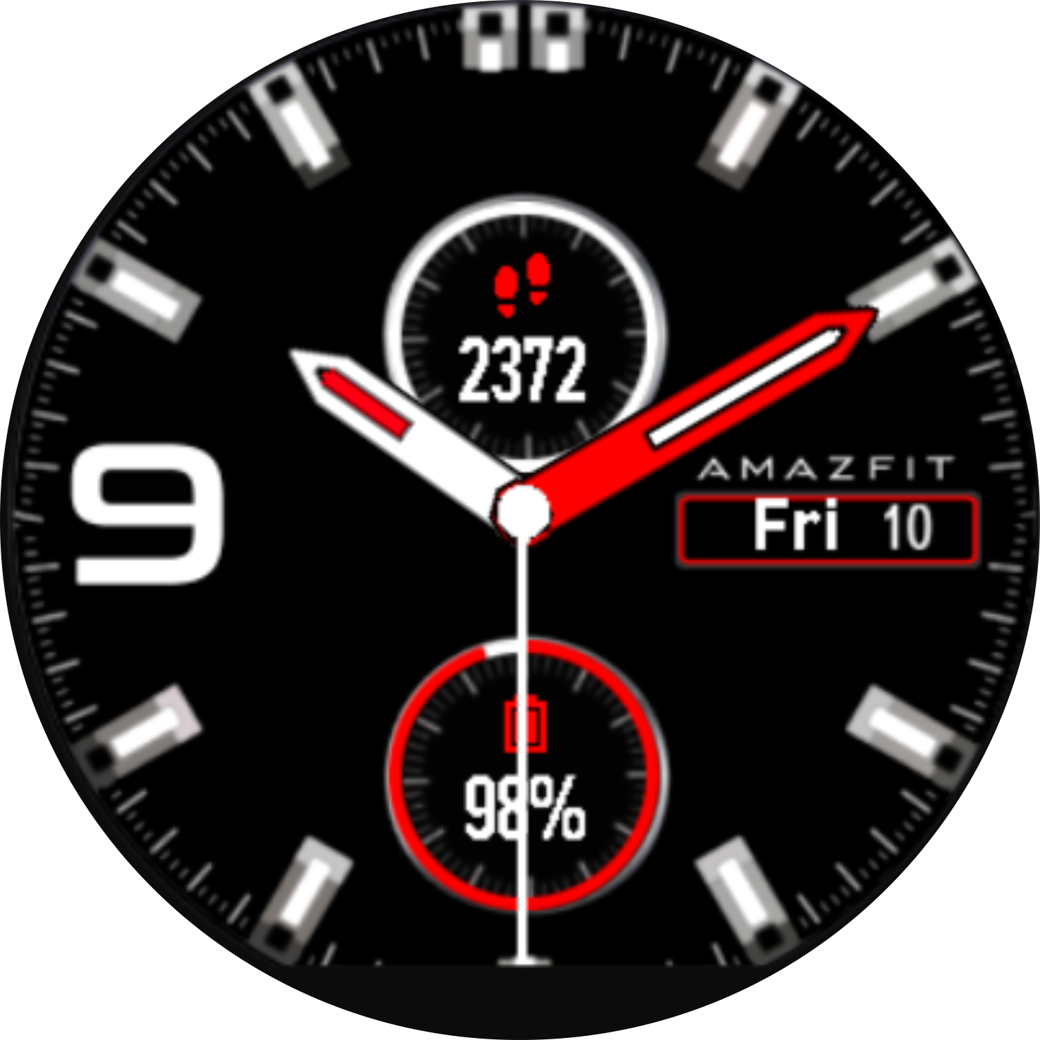 华米跃我Amazfit Pace, Stratos手表表盘