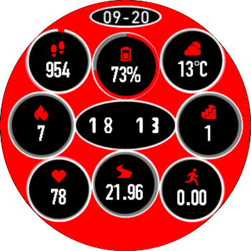 华米跃我Amazfit Pace, Stratos手表表盘