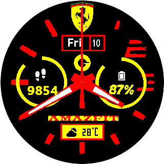 华米跃我Amazfit Pace, Stratos手表表盘