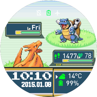 华米跃我Amazfit Pace, Stratos手表表盘