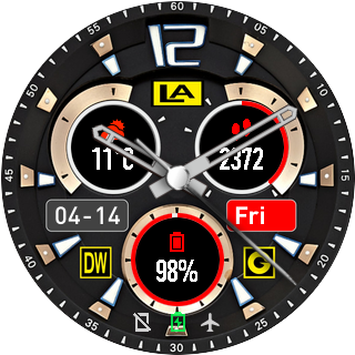 华米跃我Amazfit Pace, Stratos手表表盘