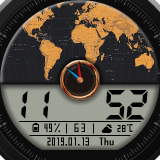 华米跃我Amazfit Pace, Stratos手表表盘