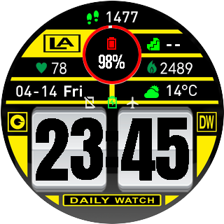 华米跃我Amazfit Pace, Stratos手表表盘