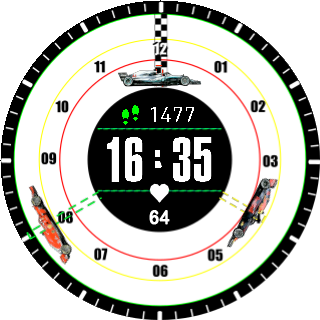 华米跃我Amazfit Pace, Stratos手表表盘
