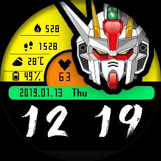华米跃我Amazfit Pace, Stratos手表表盘