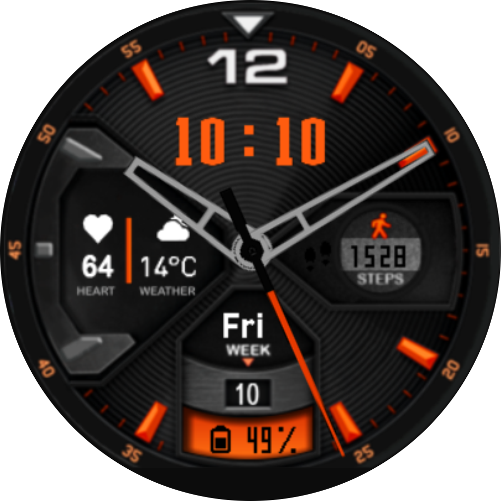 华米跃我Amazfit Pace, Stratos手表表盘