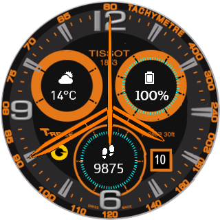 华米跃我Amazfit Pace, Stratos手表表盘