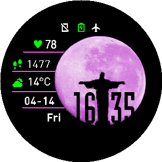 华米跃我Amazfit Pace, Stratos手表表盘