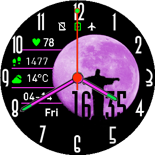 华米跃我Amazfit Pace, Stratos手表表盘