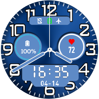 华米跃我Amazfit Pace, Stratos手表表盘