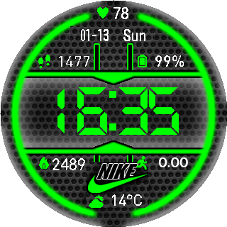 华米跃我Amazfit Pace, Stratos手表表盘