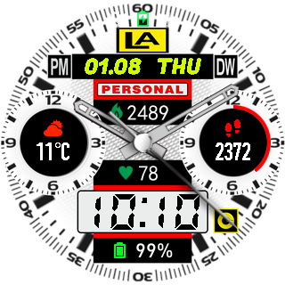 华米跃我Amazfit Pace, Stratos手表表盘