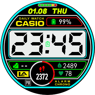 华米跃我Amazfit Pace, Stratos手表表盘