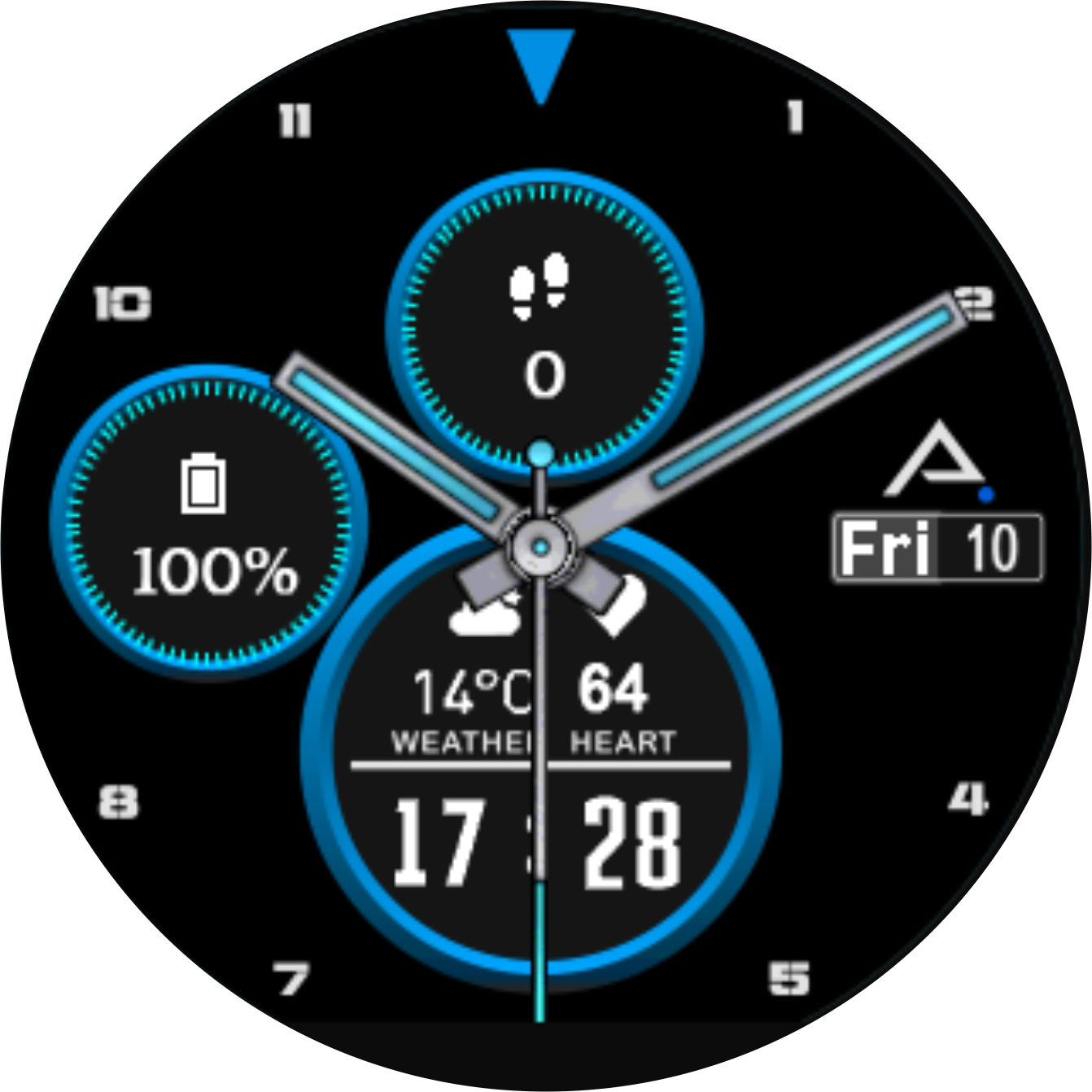 华米跃我Amazfit Pace, Stratos手表表盘