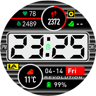 华米跃我Amazfit Pace, Stratos手表表盘