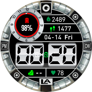 华米跃我Amazfit Pace, Stratos手表表盘
