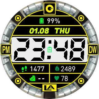 华米跃我Amazfit Pace, Stratos手表表盘