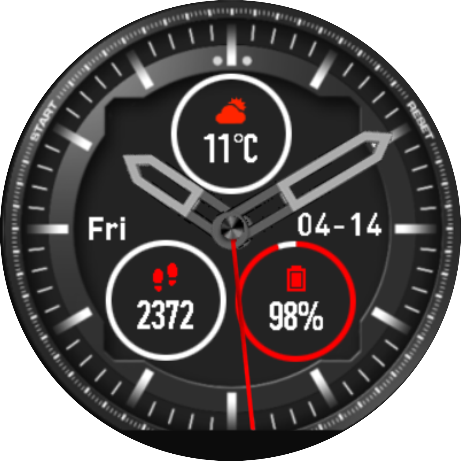 华米跃我Amazfit Pace, Stratos手表表盘