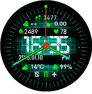 华米跃我Amazfit Pace, Stratos手表表盘