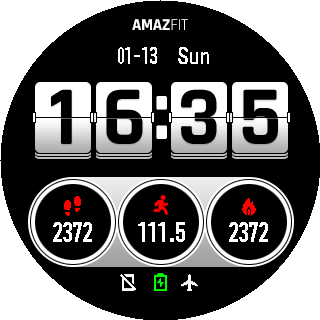 华米跃我Amazfit Pace, Stratos手表表盘