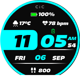 华米跃我Amazfit Pace, Stratos手表表盘