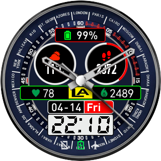 华米跃我Amazfit Pace, Stratos手表表盘
