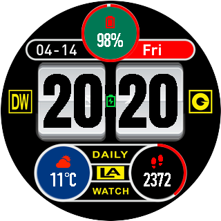 华米跃我Amazfit Pace, Stratos手表表盘