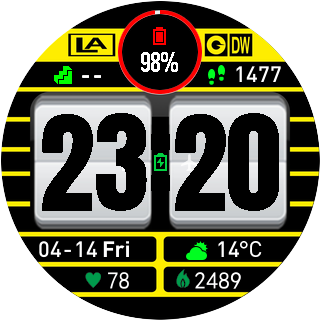 华米跃我Amazfit Pace, Stratos手表表盘
